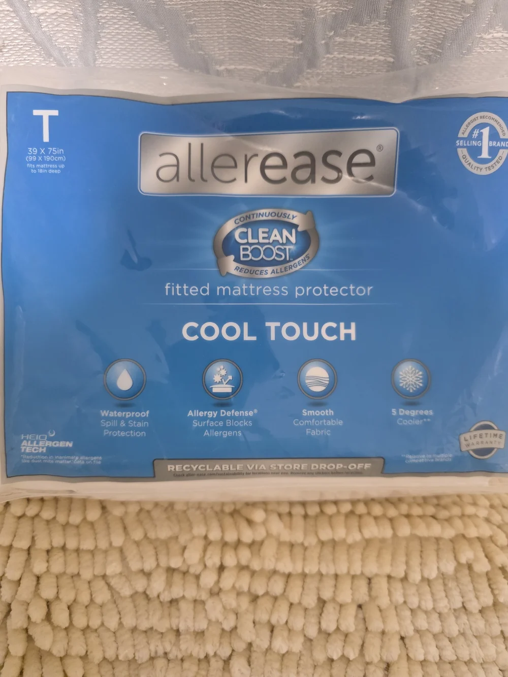 Allerease cool touch